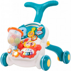 Antepremergator Malplay 2 in 1, cu jucarii detasabile, albastru - Img 1