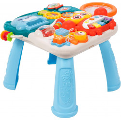 Antepremergator Malplay 2 in 1, cu jucarii detasabile, albastru - Img 13