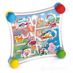 Joc labirint cu 2 fete Puzzle Labirinto, Quercetti - Img 3