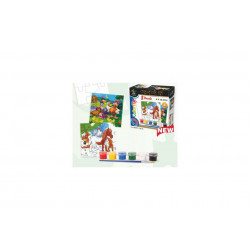Set 3 puzzle-uri de colorat D-Toys - Color Me, 6/9/16 piese - Img 2