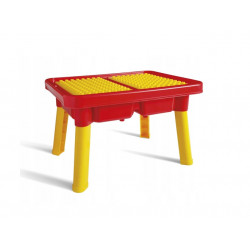 Set masuta si cuburi de constructie, Unico Plus, 31 piese - Img 3