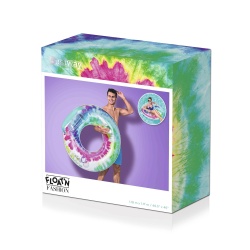 Colac de inot, Bestway 43637, 118 cm x 117 cm, multicolor - Img 10