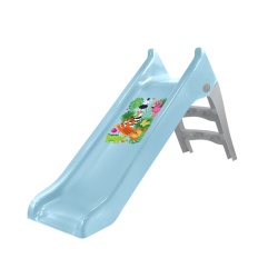 Tobogan Mochtoys pentru copii, 140 cm, albastru pastel - Img 1