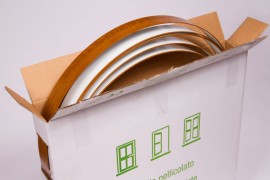 Coprifili PVC, in rotolo da 25 mt, larghezza 30 mm, 77 colori in stock.