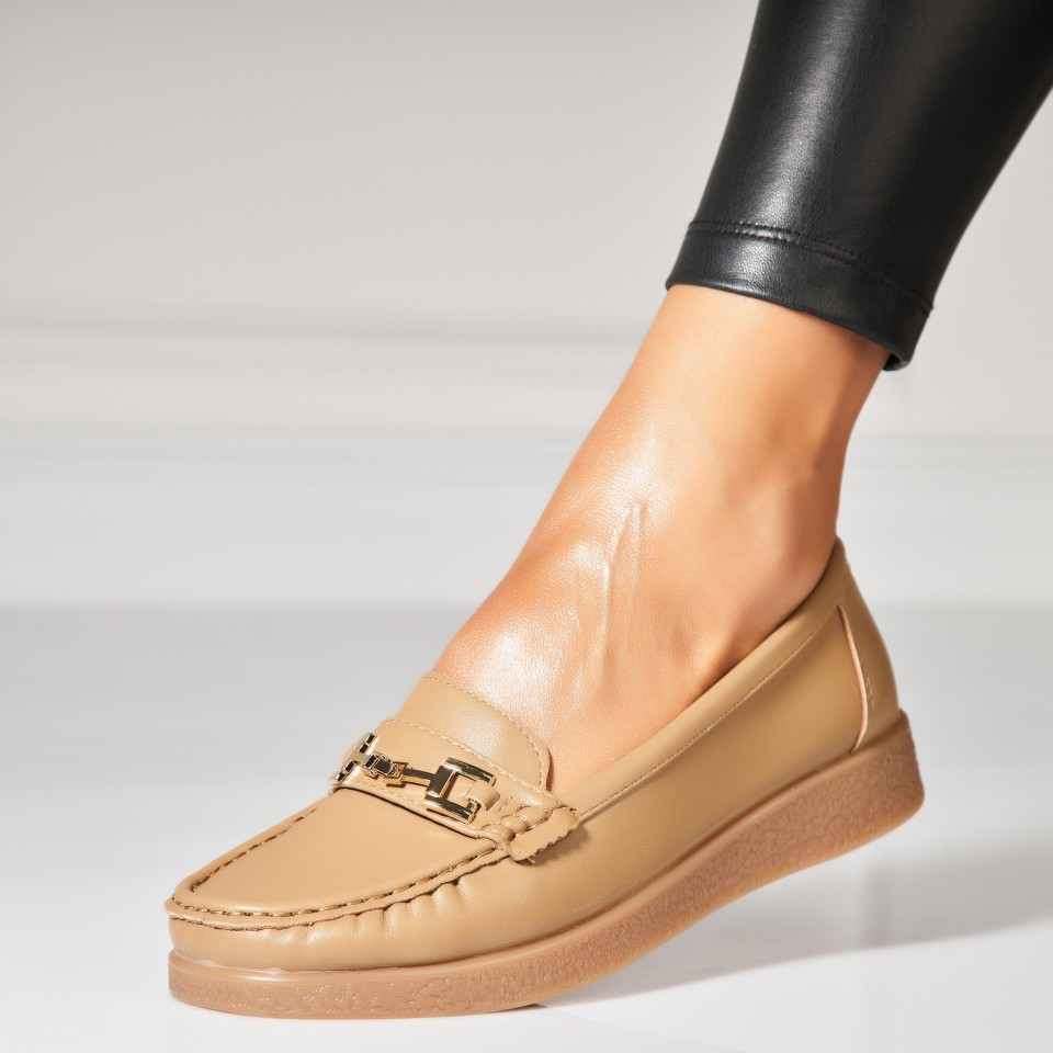 Γυναικεία Casual Παπούτσια Οικολογικό Δέρμα Χάκι Gautha A7293