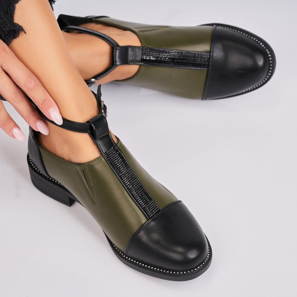 Γυναικεία Casual Παπούτσια Οικολογικό Δέρμα Πράσινο Alison3 A1644