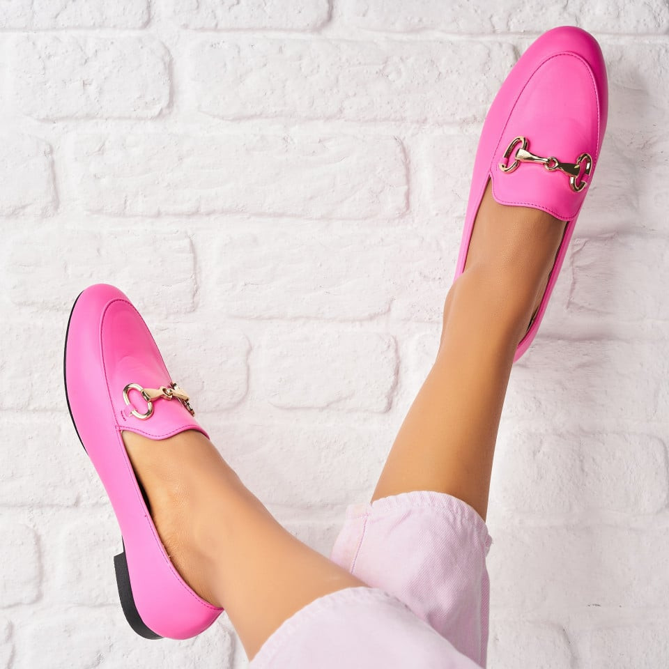 Γυναικεία Casual Παπούτσια Οικολογικό Δέρμα Ροζ Pauline A1907