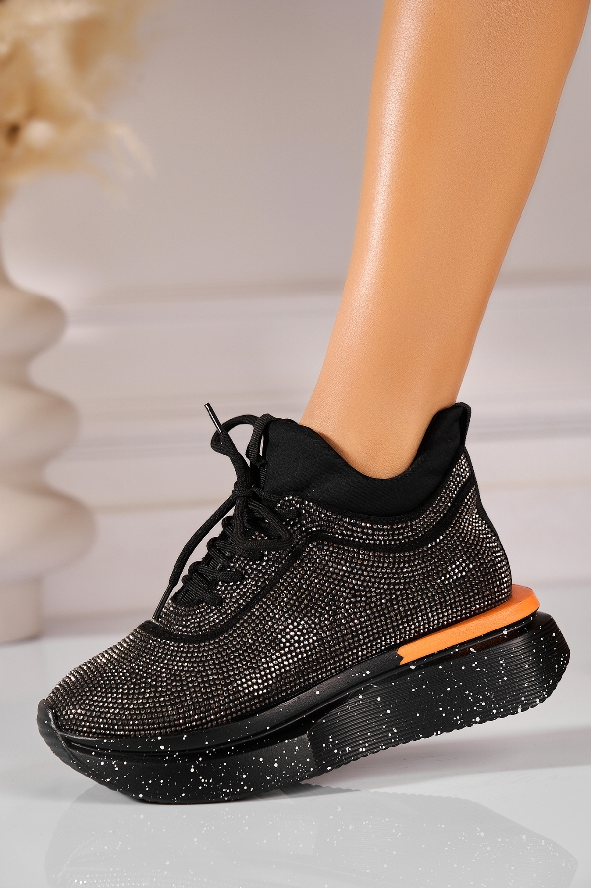 Γυναικεία sneakers Οικολογικό Γυρισμένο Δέρμα Χάλκινο Kamyri