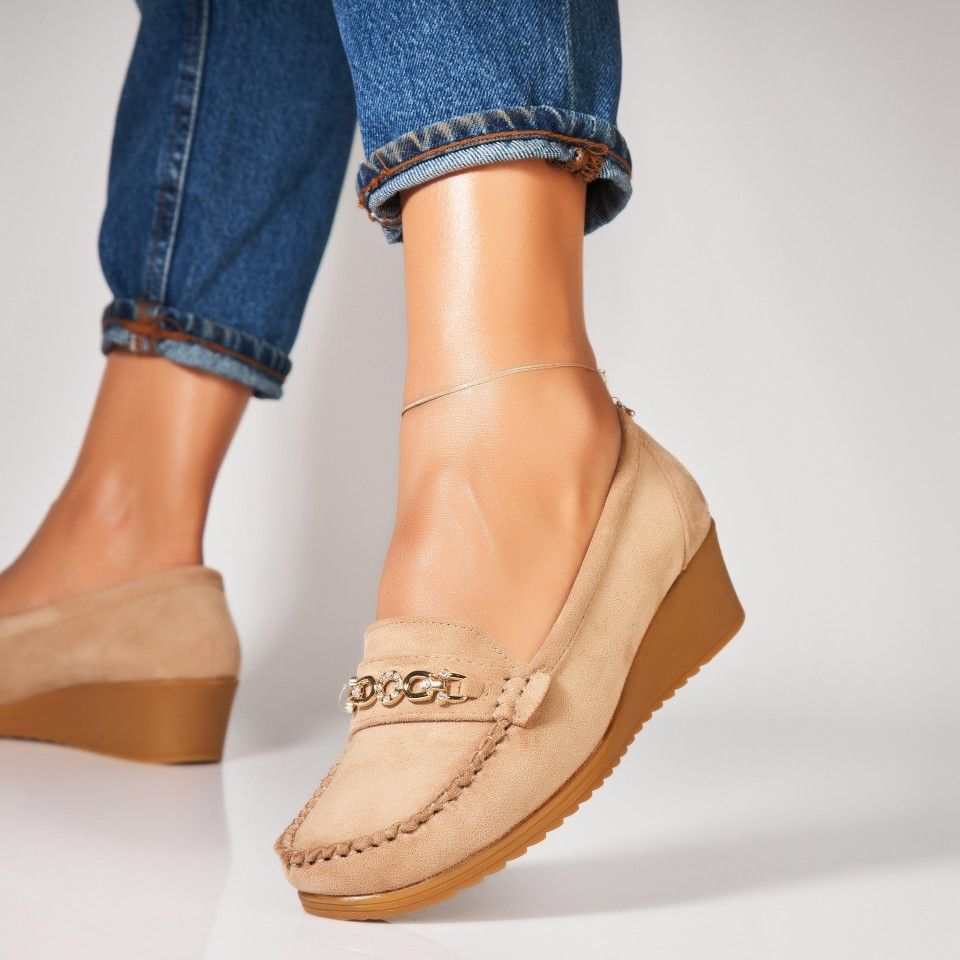 Γυναικεία Casual Παπούτσια Οικολογικό Γυρισμένο Δέρμα Χάκι Matla