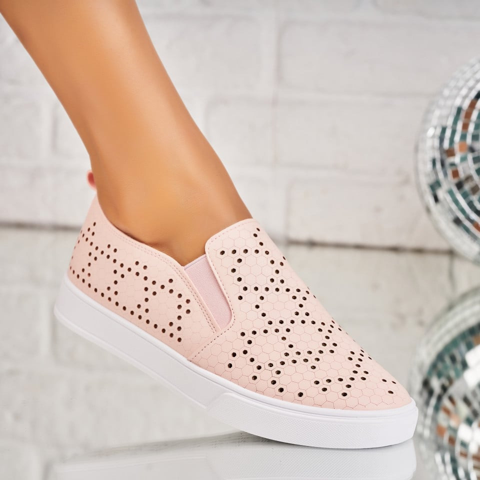 Γυναικεία Casual Παπούτσια Οικολογικό Δέρμα Ροζ Cima