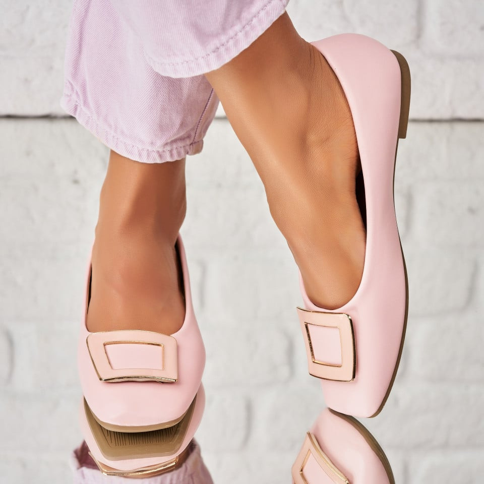 Γυναικεία Casual Παπούτσια Οικολογικό Δέρμα Ροζ Brynna A1911