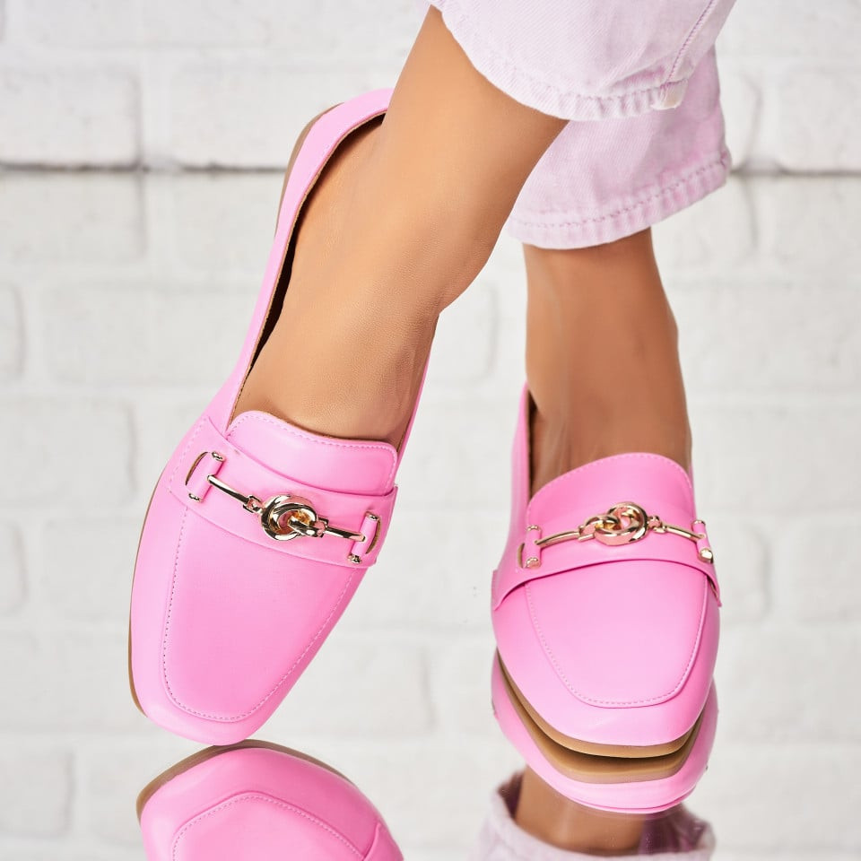Γυναικεία Casual Παπούτσια Οικολογικό Δέρμα Ροζ Maritza