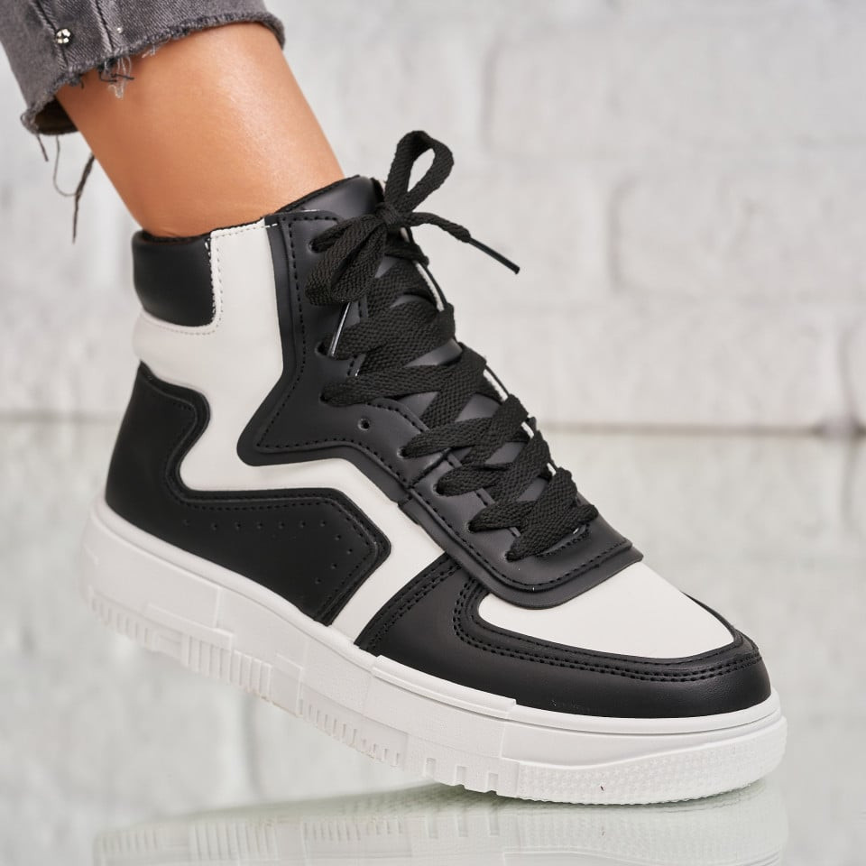 Γυναικεία sneakers Οικολογικό Δέρμα Μαύρο Tariro