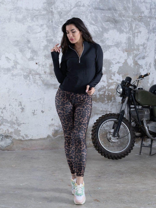 Kολάν για γυμναστική Animal Print Delaney - Img 3