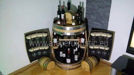 Minibar din lemn de stejar - Img 2