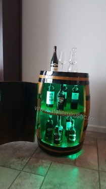 Bar din lemn cu led - Img 2