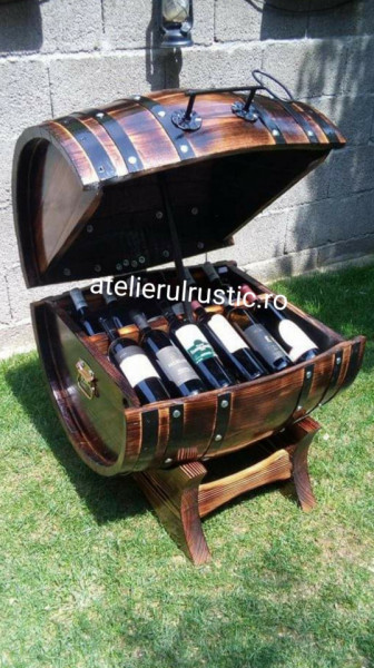 Vinoteca din lemn masiv - Img 2