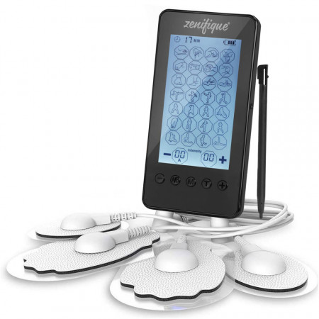 Aparat electrostimulare zenifique®, afisaj si touchscreen, cu 4