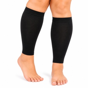 Șosete compresive Zenifique, 15–20 mmHg, pentru gambe și picioare obosite, fără vârf, Negru