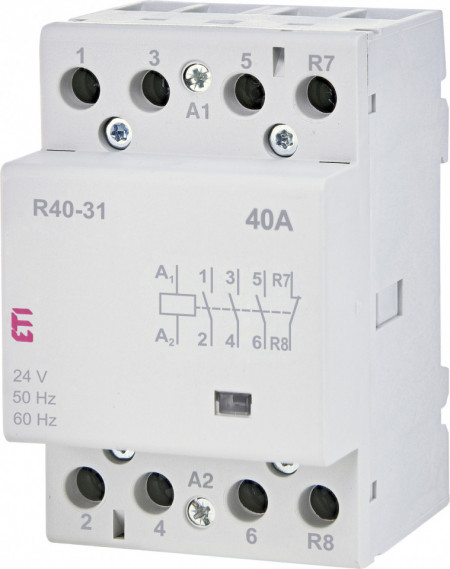 Contactor modular R40-31 24 V