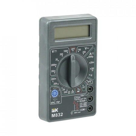 Multimetru digital universal, IEK