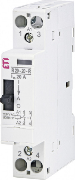 Contactor modular R 20-20-R-230V AC