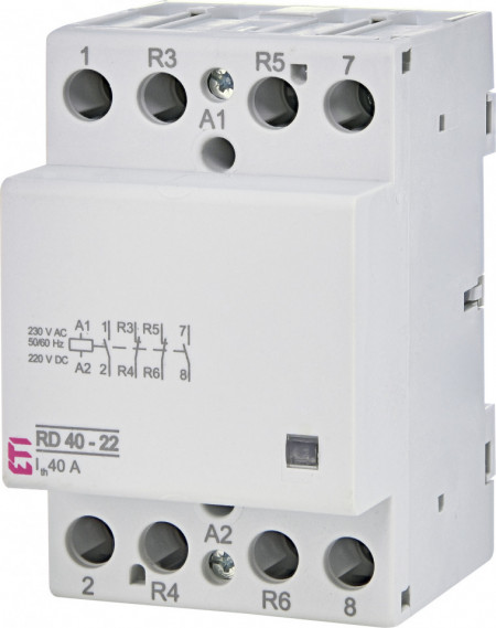 Contactor modular RD 40-22-230V AC/DC