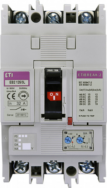 EB2 125/3L 32A 3p