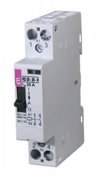 Contactor modular RD 20-02-R-24V AC/DC