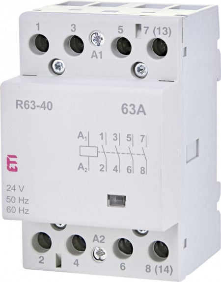 Contactor modular R63-40 24 V