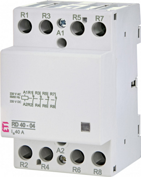 Contactor modular RD 40-04-230V AC/DC