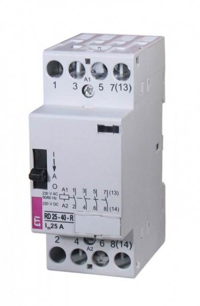 Contactor modular RD 25-04-R-24V AC/DC