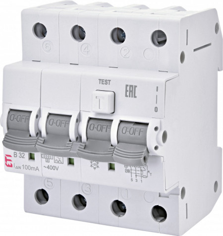 KZS-4M 3p+N A B10/0.03
