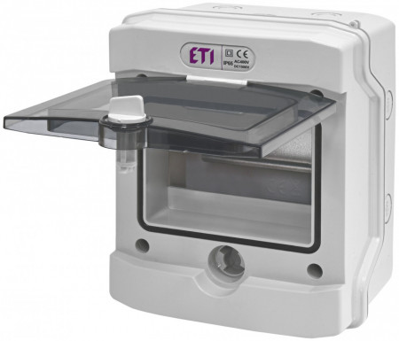 Tablou electric aparent, 6 module, IP 65, ETI