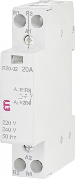Contactor modular R20-02 230 V