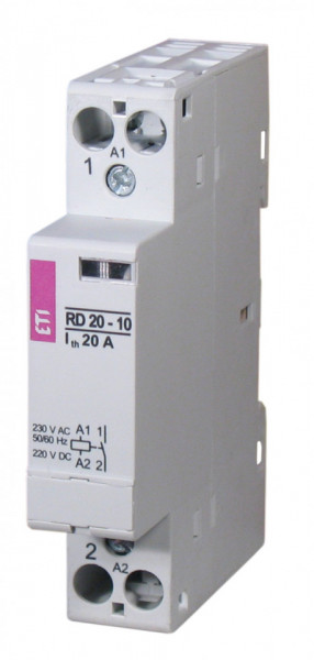 Contactor modular RD 20-10-230V AC/DC