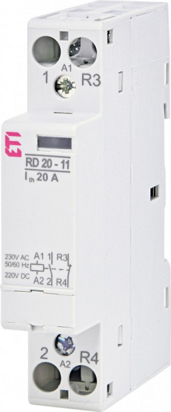 Contactor modular RD 20-11-230V AC/DC