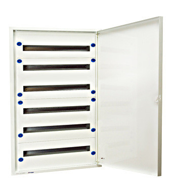 Tablou electric cu usa metalica, incastrat, 198 module (6x33), Schrack Technik