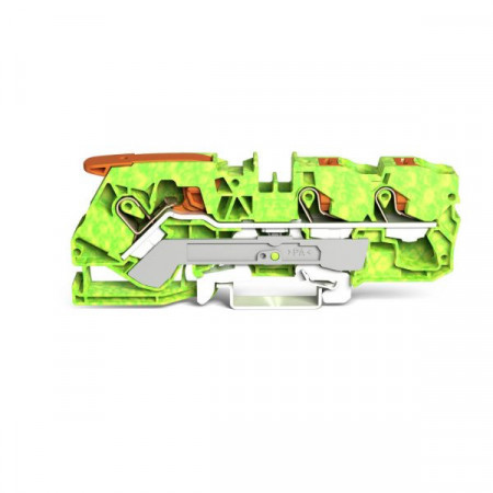 Clema sir Wago ,10mm²,verde-galben,TOPJOB :2110-5307