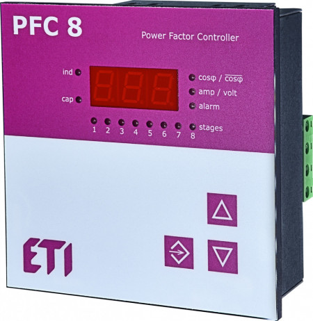 Controler putere reactiva PFC RS - maxim 8 trepte
