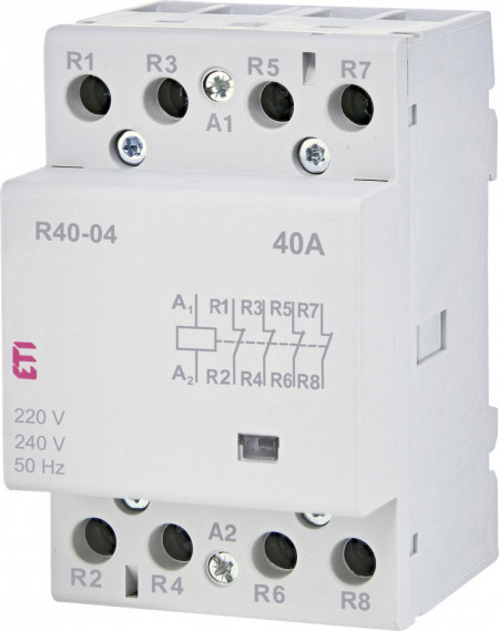 Contactor modular R40-04 230 V
