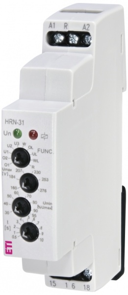 Releu de monitorizare tensiune monofazic - HRN 31