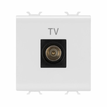 Priza TV Capat 2M Tata 9.5mm Alb, CHORUS GW10367