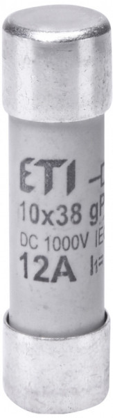 Siguranta fuzibila cilindrica 10x38, 12 A, caracteristica gPV