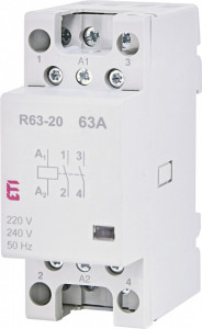 Contactor modular monofazat R63-20 230 V ETI