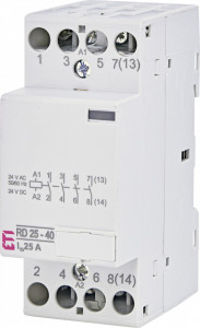 Contactor modular RD 25-40-24V AC/DC