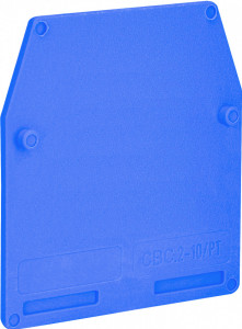 Piesa de capat albastra 2.5-10mm