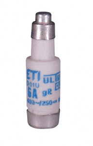 Siguranta ultrarapida, DO1, caracteristica gR, 16A, 400 V
