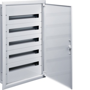 Tablou 120 module montaj incastrat, usa opaca, FW524F, Hager