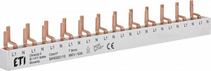 Bareta tip pin pentru sigurante 1P+N (1 modul)